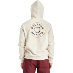Brixton Crest Hoodie - Men's -Stoic Fashion Shop BEBUORBLA D1