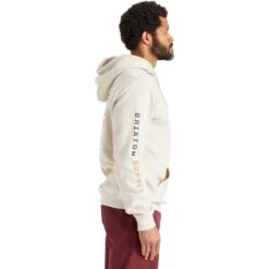 Brixton Crest Hoodie - Men's -Stoic Fashion Shop BEBUORBLA D4
