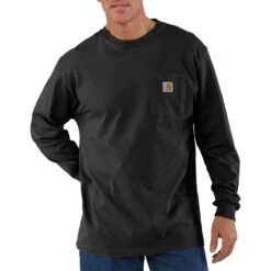 Carhartt Workwear Pocket Long-Sleeve T-Shirt - Men's -Stoic Fashion Shop BK 1