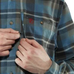 Fjallraven Fjallglim Flannel Shirt - Men's -Stoic Fashion Shop BK D4