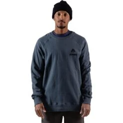 Truckee Crew-Neck Sweatshirt - Men's 12 Truckee Crew-Neck Sweatshirt - Men's -Stoic Fashion Shop BLU 3