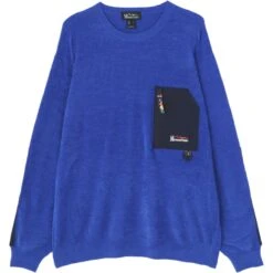 Mole Knit Crew Sweatshirt - Men's -Stoic Fashion Shop BLU D3 1
