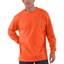 Carhartt Workwear Pocket Long-Sleeve T-Shirt - Men's -Stoic Fashion Shop BRIOR