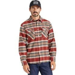 Brixton Bowery Stretch X Flannel Shirt - Men's -Stoic Fashion Shop BUHEBRGOBL
