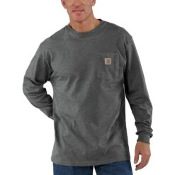 Carhartt Workwear Pocket Long-Sleeve T-Shirt - Men's -Stoic Fashion Shop CBHE