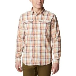 Columbia Silver Ridge 2.0 Plaid Long-Sleeve Shirt - Men's -Stoic Fashion Shop CHAGATPLA
