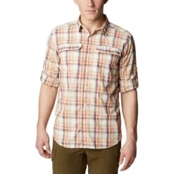 Columbia Silver Ridge 2.0 Plaid Long-Sleeve Shirt - Men's -Stoic Fashion Shop CHAGATPLA D2