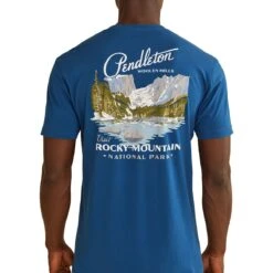 Pendleton Rocky Mountain Graphic T-Shirt - Men's -Stoic Fashion Shop COOBLUWHI D2