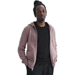 Midweight Terry Full-Zip Hoodie - Men's -Stoic Fashion Shop DESROS 3