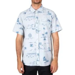 Salty Crew Seafarer Short-Sleeve Tech Woven Shirt - Men's