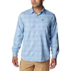 Columbia Silver Ridge Utility Lite Plaid Shirt - Men's -Stoic Fashion Shop JESTTRCRPL
