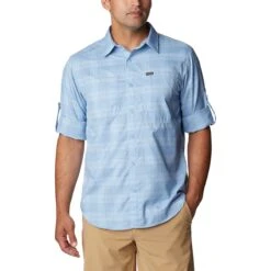 Columbia Silver Ridge Utility Lite Plaid Shirt - Men's -Stoic Fashion Shop JESTTRCRPL D5