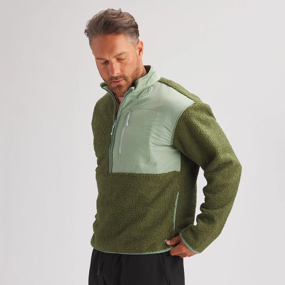 GOAT Fleece 1/2-Zip Pullover Sweater - Men's 4 GOAT Fleece 1/2-Zip Pullover Sweater - Men's - Image 4