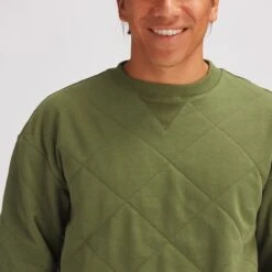 Quilted Crew Sweatshirt - Men's -Stoic Fashion Shop JUN D3 1