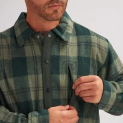 Heavyweight Flannel Shirt Jacket - Men's -Stoic Fashion Shop KATPLA D4