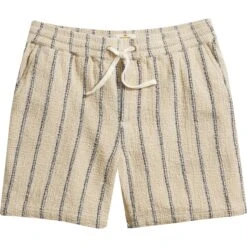 Marine Layer Saturday Basket Weave Stripe Short - Men's -Stoic Fashion Shop KHANAVSTR D2