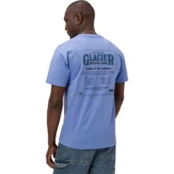 Glacier's Greatest Hits T-Shirt - Men's -Stoic Fashion Shop LIGBLU D1 1