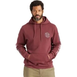 Brixton Crest Hoodie - Men's
