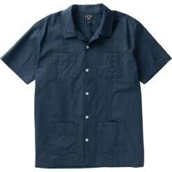 Cubano Woven Short-Sleeve Shirt - Men's -Stoic Fashion Shop NAV