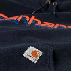 Carhartt Rain Defender Loose Fit MW Logo Graphic Sweatshirt - Men's -Stoic Fashion Shop NEWNAV D2