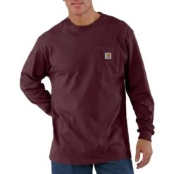 Carhartt Workwear Pocket Long-Sleeve T-Shirt - Men's -Stoic Fashion Shop POR