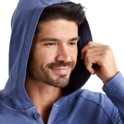 Bolinas Washed Poncho - Men's -Stoic Fashion Shop SUNDYEIND D6 1