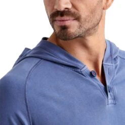 Bolinas Washed Poncho - Men's -Stoic Fashion Shop SUNDYEIND D7 1