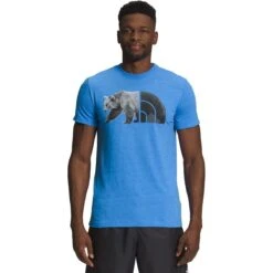 The North Face Tri-Blend Bear Short-Sleeve T-Shirt - Men's -Stoic Fashion Shop SUSOBLHE