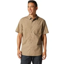 Mountain Hardwear Big Cottonwood Short-Sleeve Shirt - Men's -Stoic Fashion Shop TRDUMISUDOPR