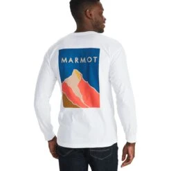 Marmot Mountain Long-Sleeve T-Shirt - Men's -Stoic Fashion Shop WHI 1