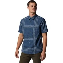 Mountain Hardwear Big Cottonwood Short-Sleeve Shirt - Men's -Stoic Fashion Shop ZINBANGRI